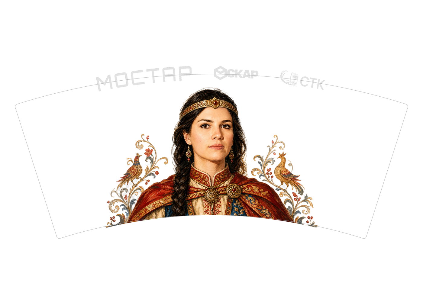 Превью макета стакана Mostar Cup